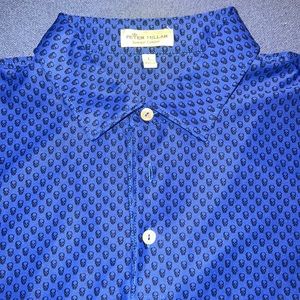 Peter Millar size large golf shirt worn 1x